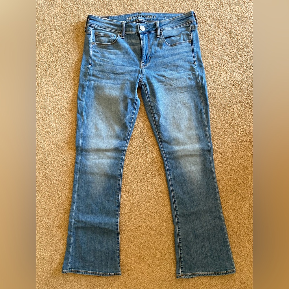 American Eagle Super Stretch Skinny Kick Jeans